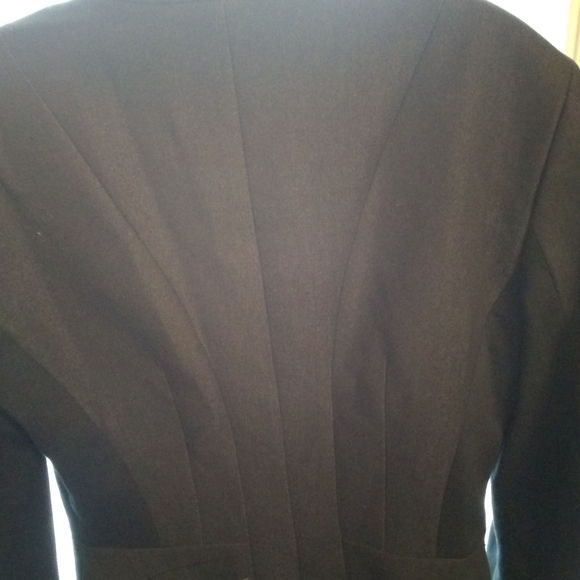 Tahari Jacket Charcoal Tailored 6 - Picture 7 of 15